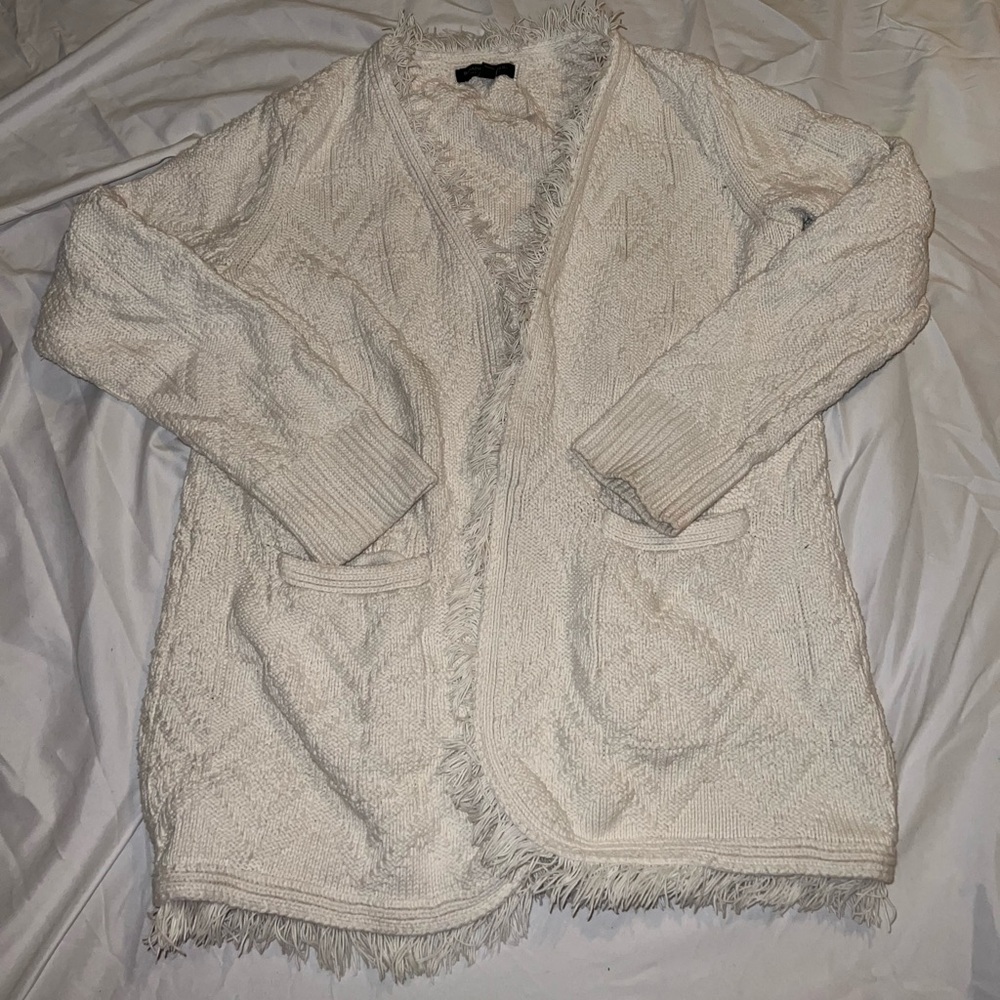 Banana Republic Cream Cardigan Sweater